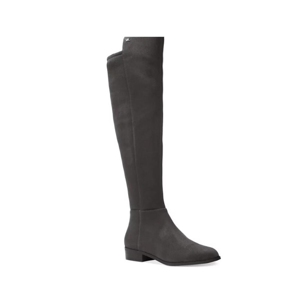 MICHAEL Michael Kors Bromley Stretch Over-the-Knee Boot charcoal grey size 8 M